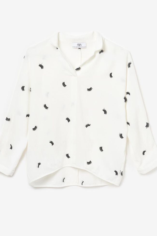 White Lashesgi blouse