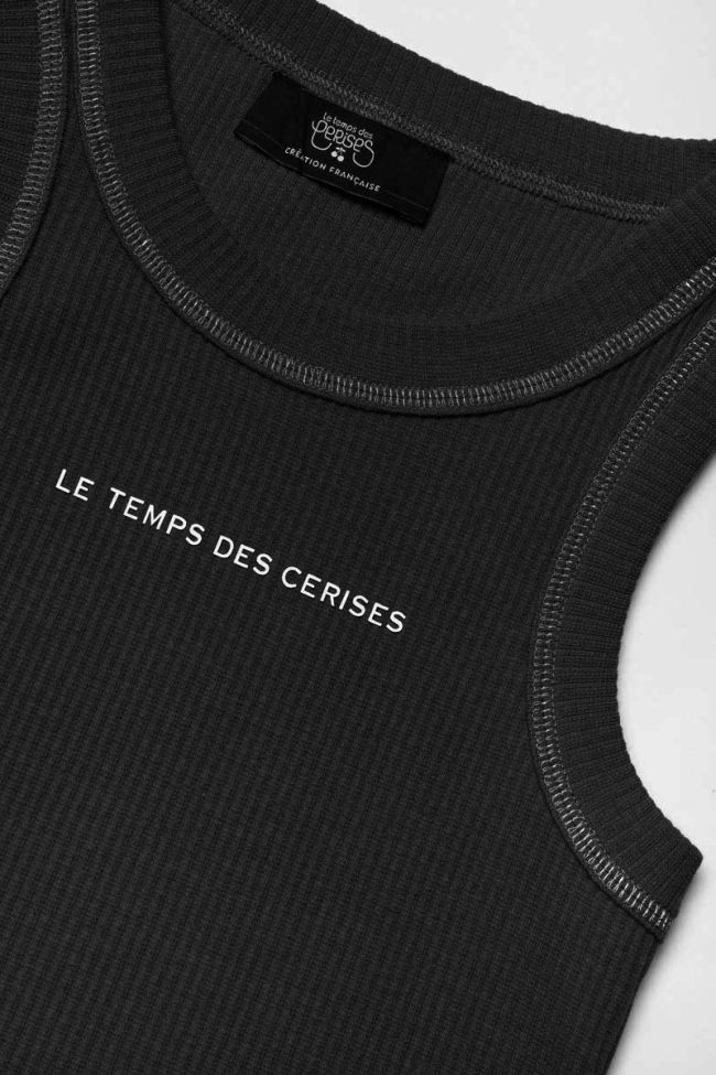 Black Murgi short top