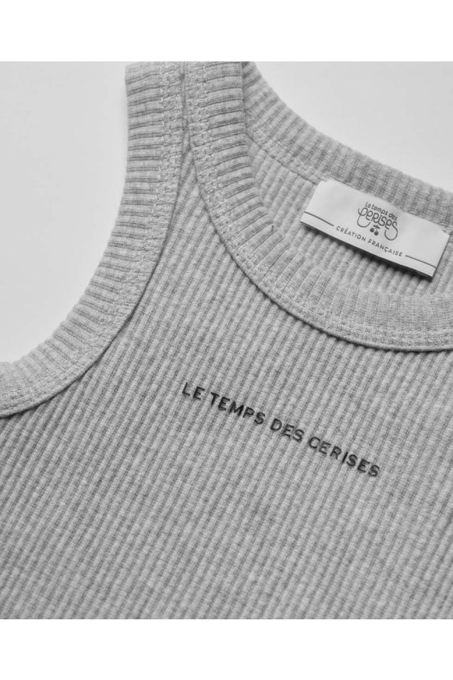 Short grey Murgi top