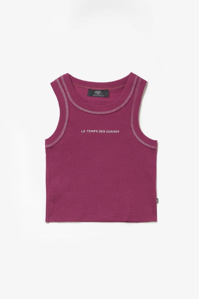 Purple Murgi short top