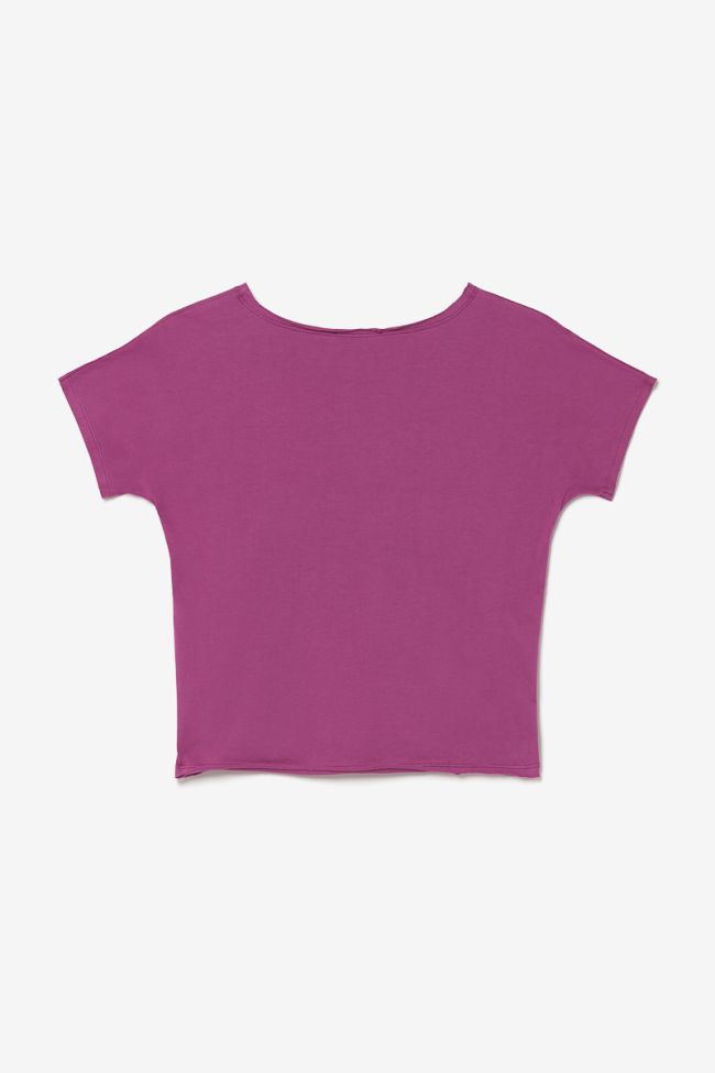 Printed purple Musgi t-shirt