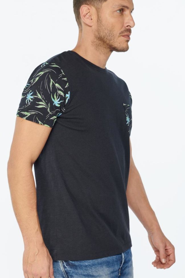 Dark blue Bazin t-shirt