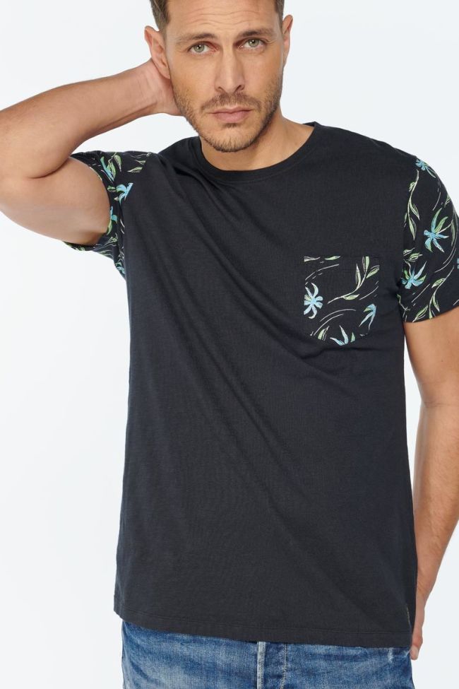 Dark blue Bazin t-shirt