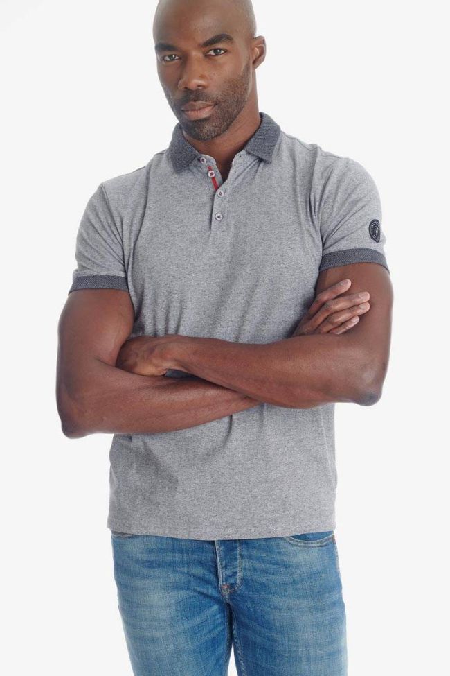 Grey Bomal polo shirt