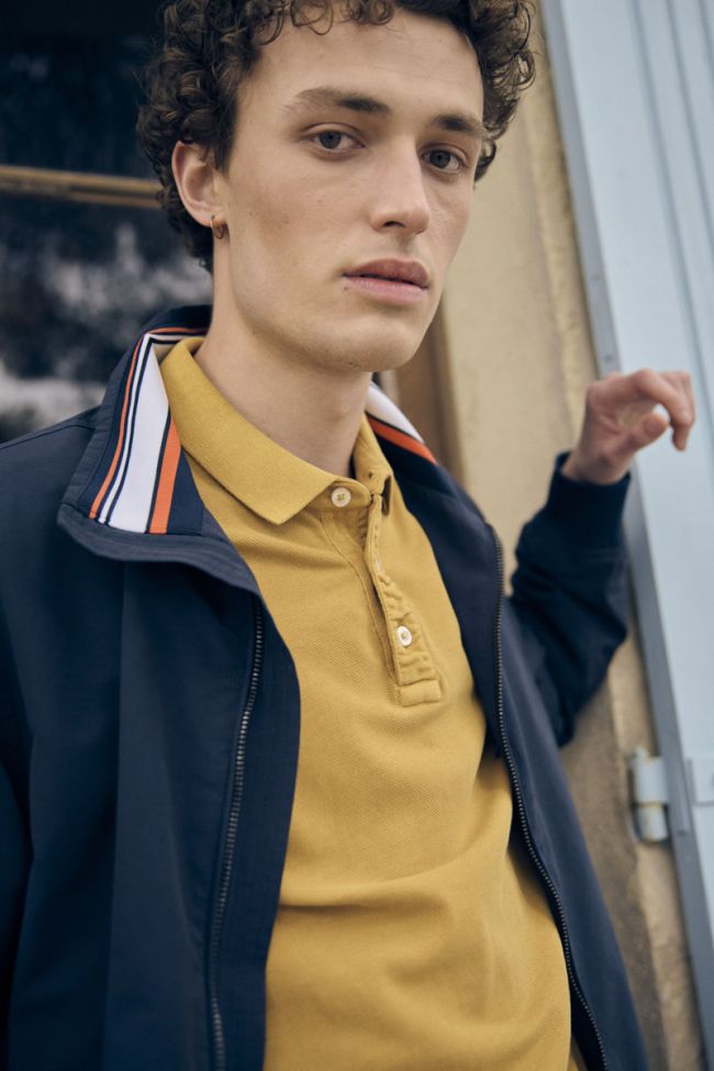 Mustard yellow Dylon polo shirt