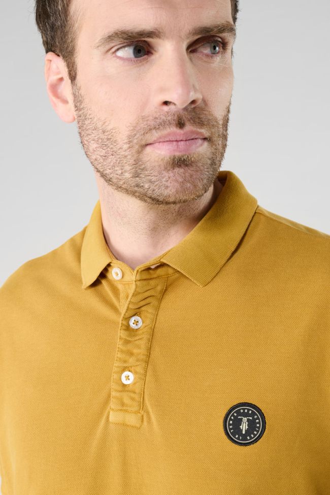 Mustard yellow Dylon polo shirt