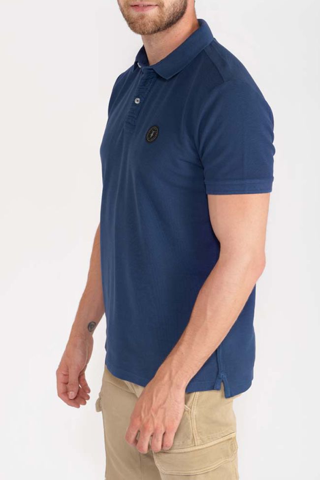 Navy Dylon polo shirt