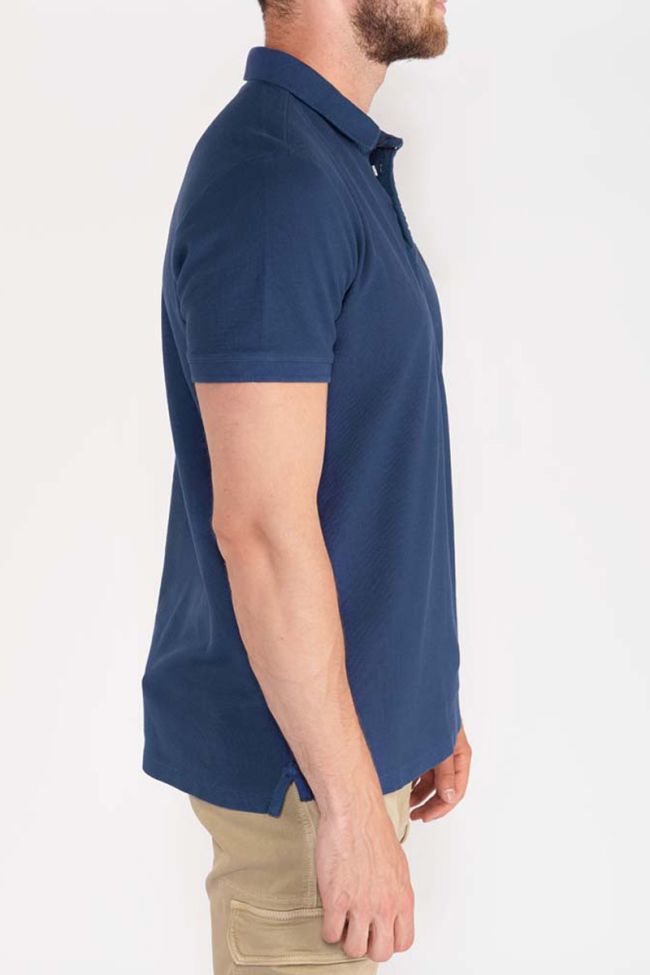 Navy Dylon polo shirt