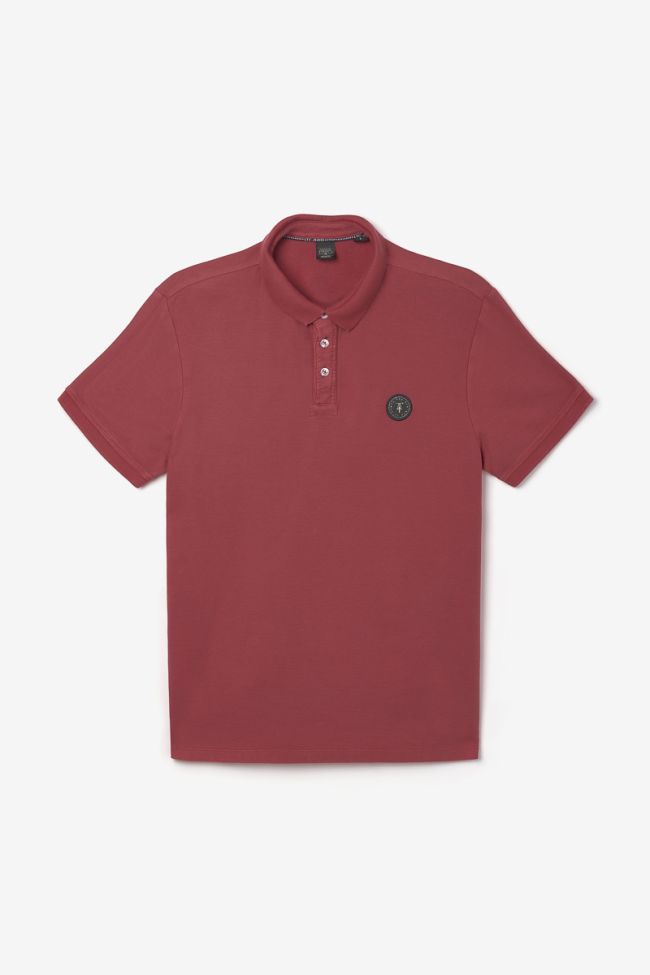 Burgundy Dylon polo shirt