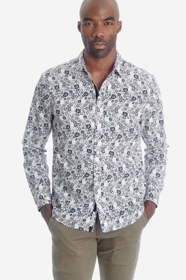Flower pattern Pold shirt