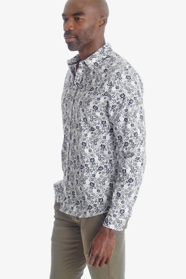 Flower pattern Pold shirt