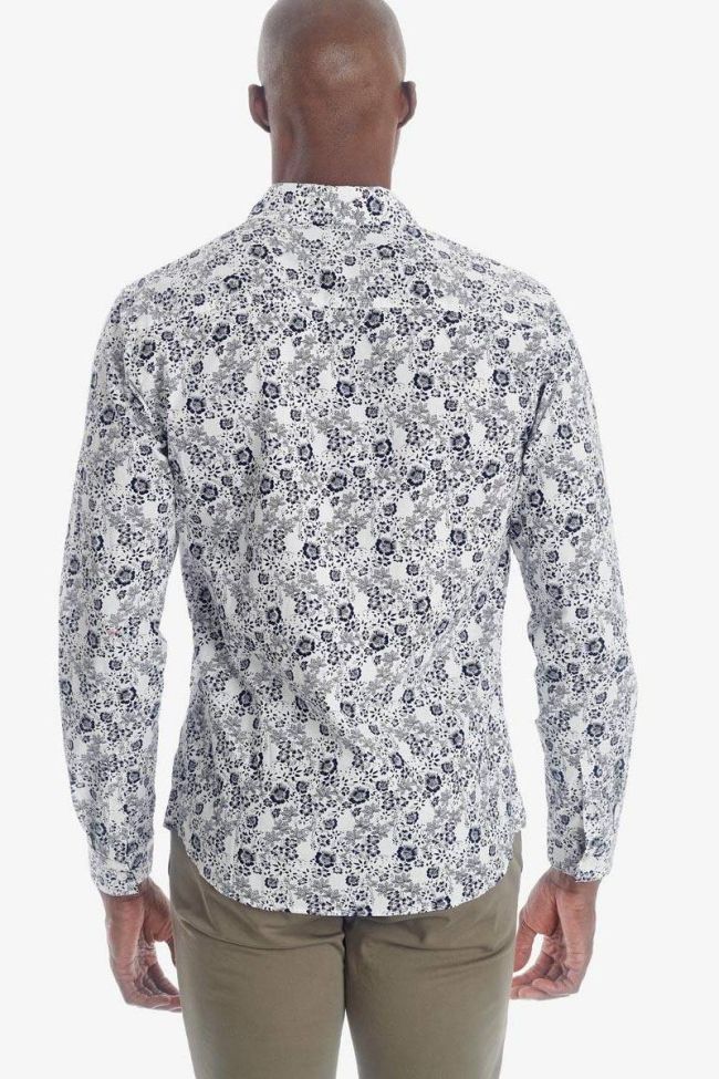 Flower pattern Pold shirt