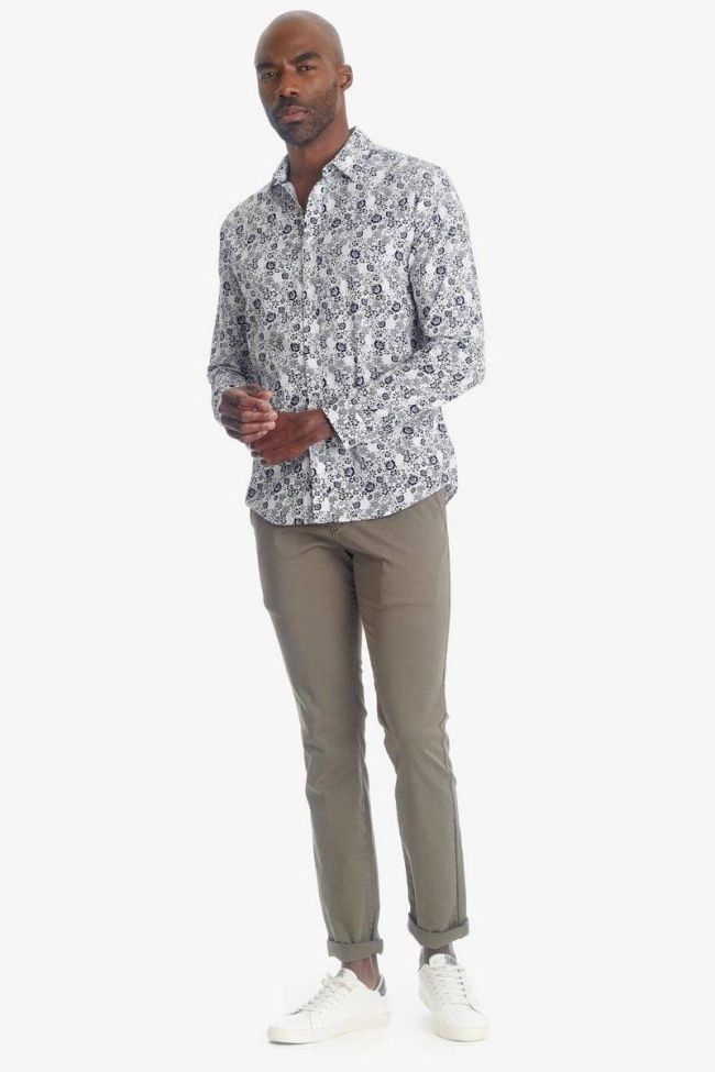 Flower pattern Pold shirt