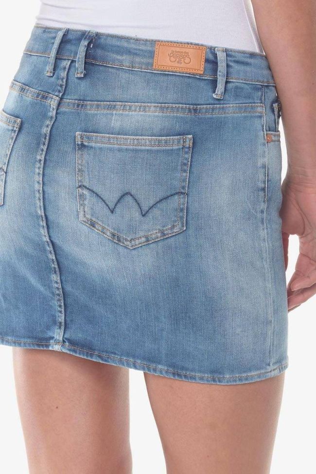 Blue denim Baki skirt