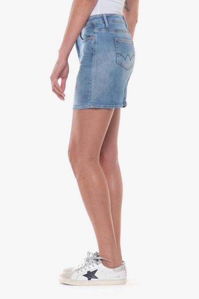 Blue denim Baki skirt