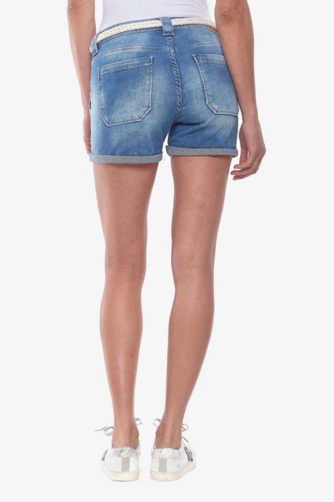 Blue denim Bloom 3 shorts