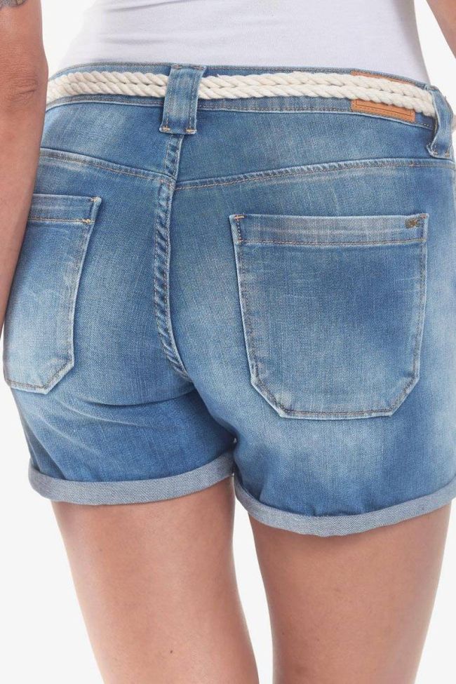 Blue denim Bloom 3 shorts