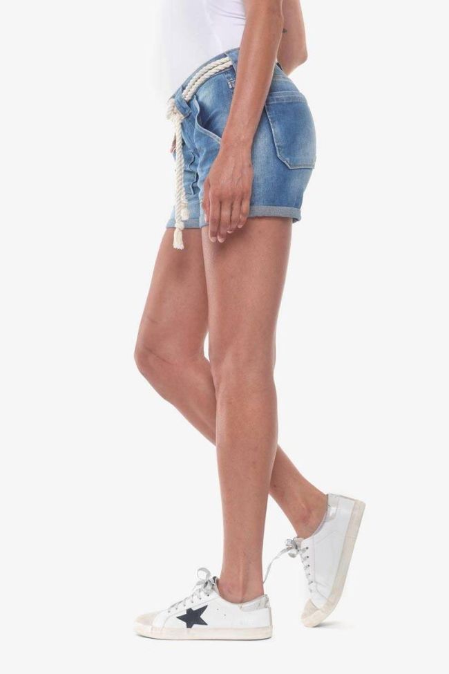 Blue denim Bloom 3 shorts