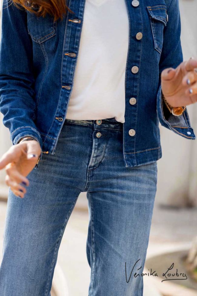 Jazz flare by Véronika Loubry blue jeans N°2
