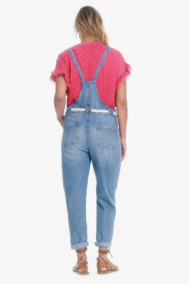 Blue denim Desk dungarees