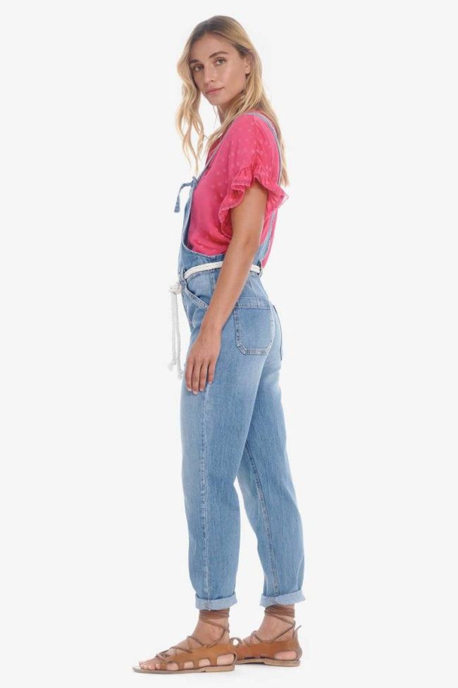 Blue denim Desk dungarees