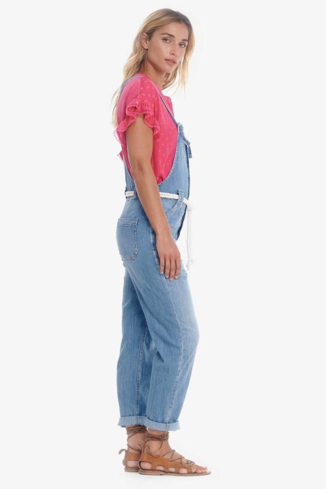Blue denim Desk dungarees