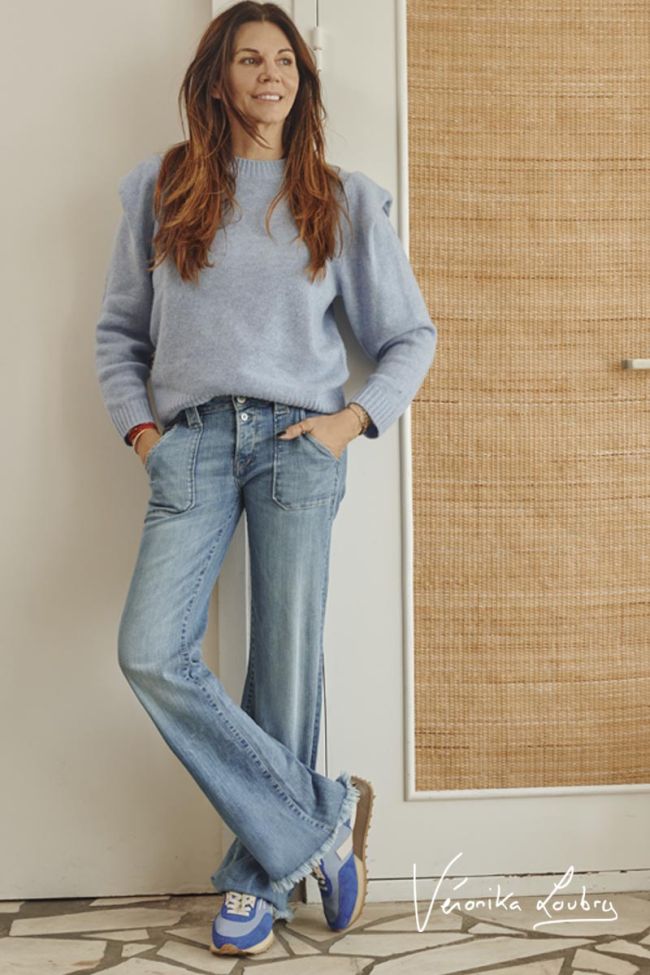 Marcel flare by Véronika Loubry blue jeans N°4
