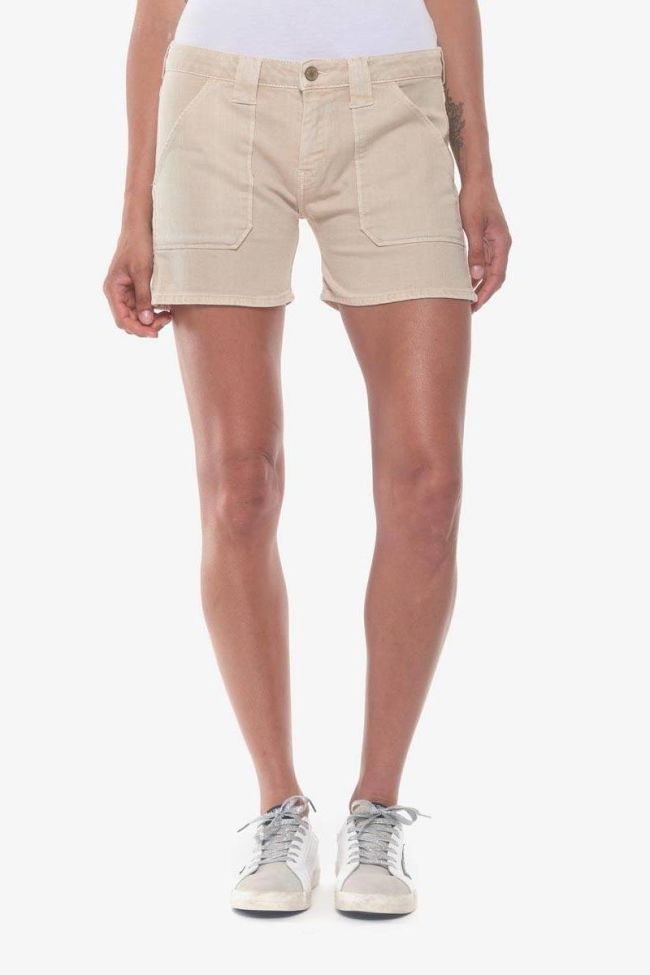 Beige denim Olsen2 shorts