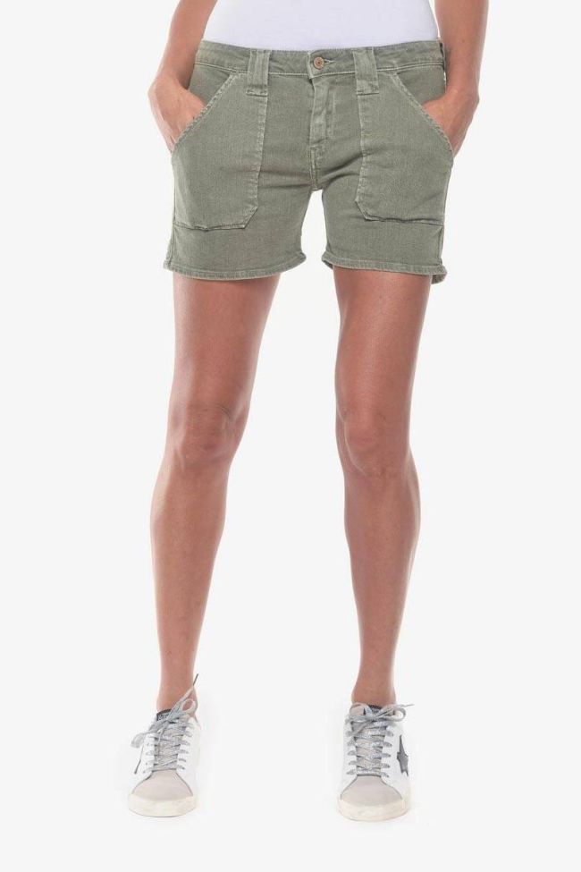 Khaki denim Olsen2 shorts