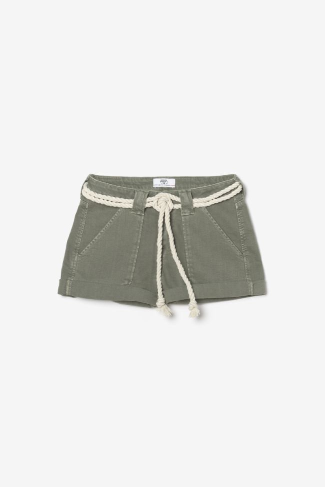 Khaki denim Olsen2 shorts