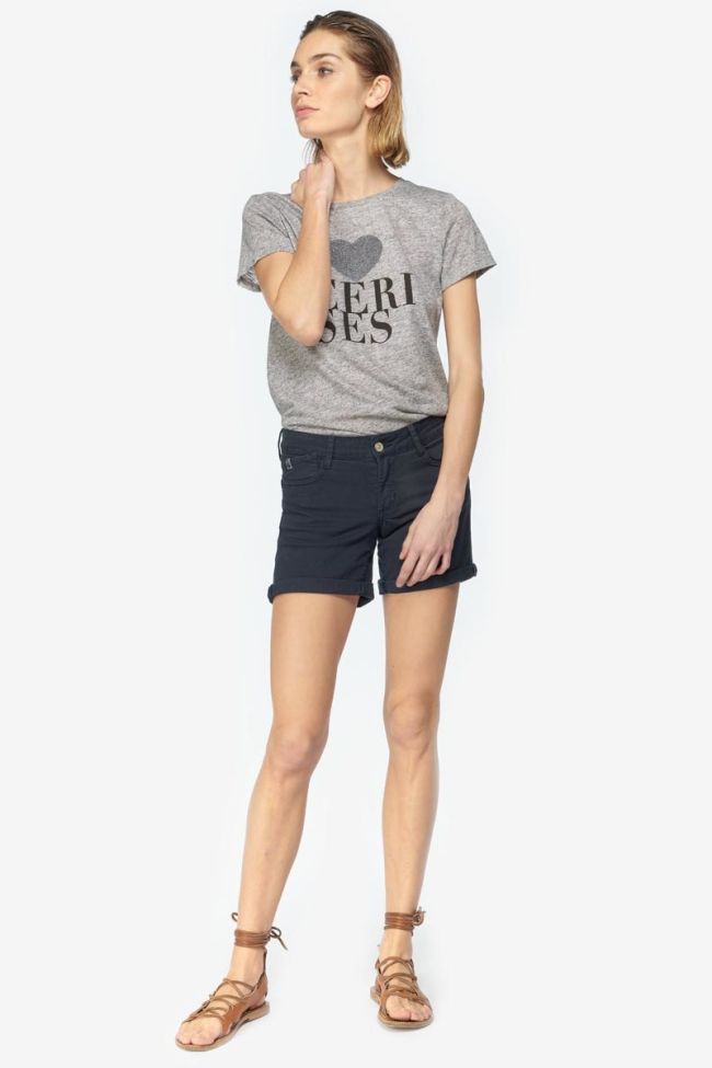 Navy blue Paola pulp shorts