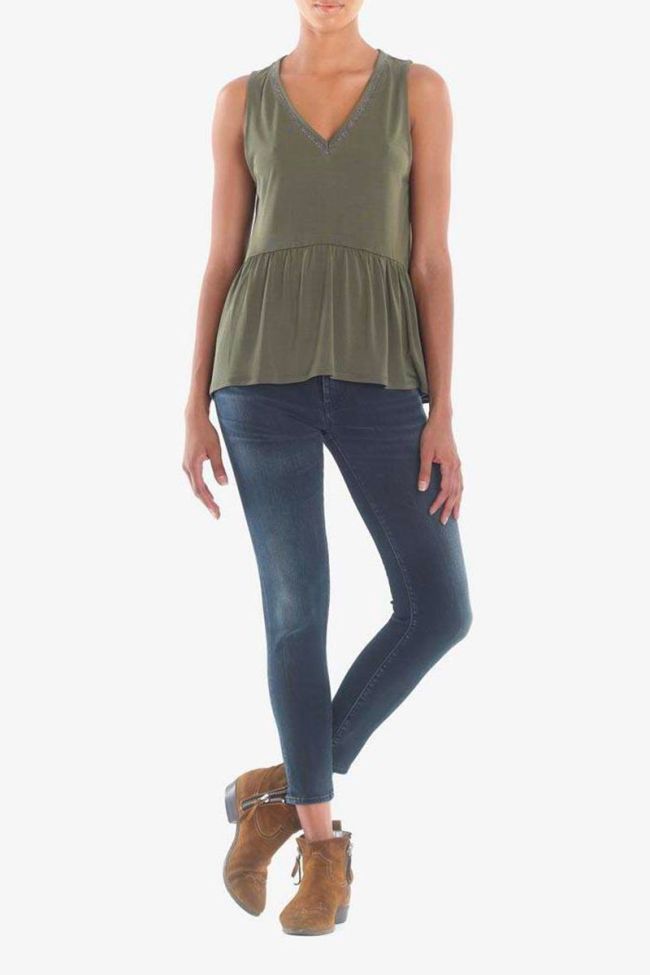 Power skinny 7/8th jeans blue-black N°2