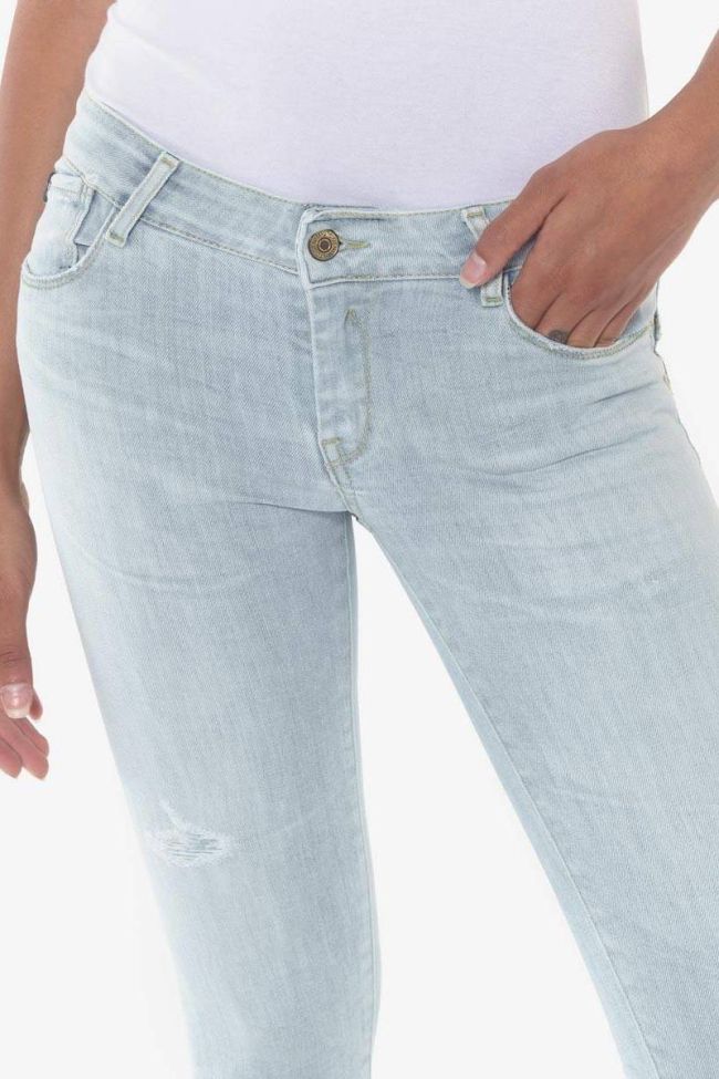 Pulp slim 7/8th destroy jeans blue N°5