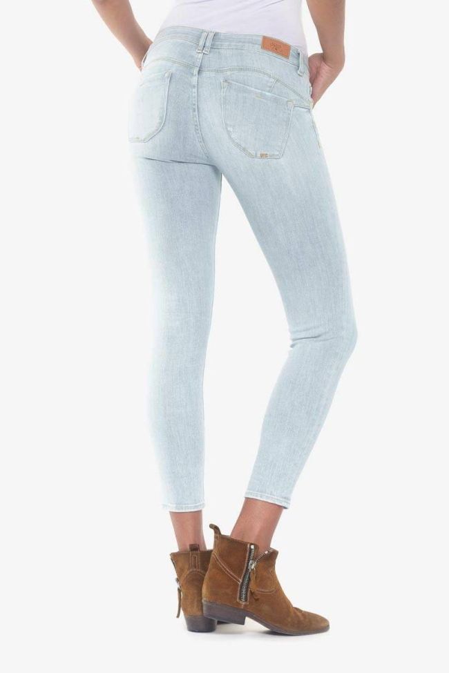 Pulp slim 7/8th destroy jeans blue N°5