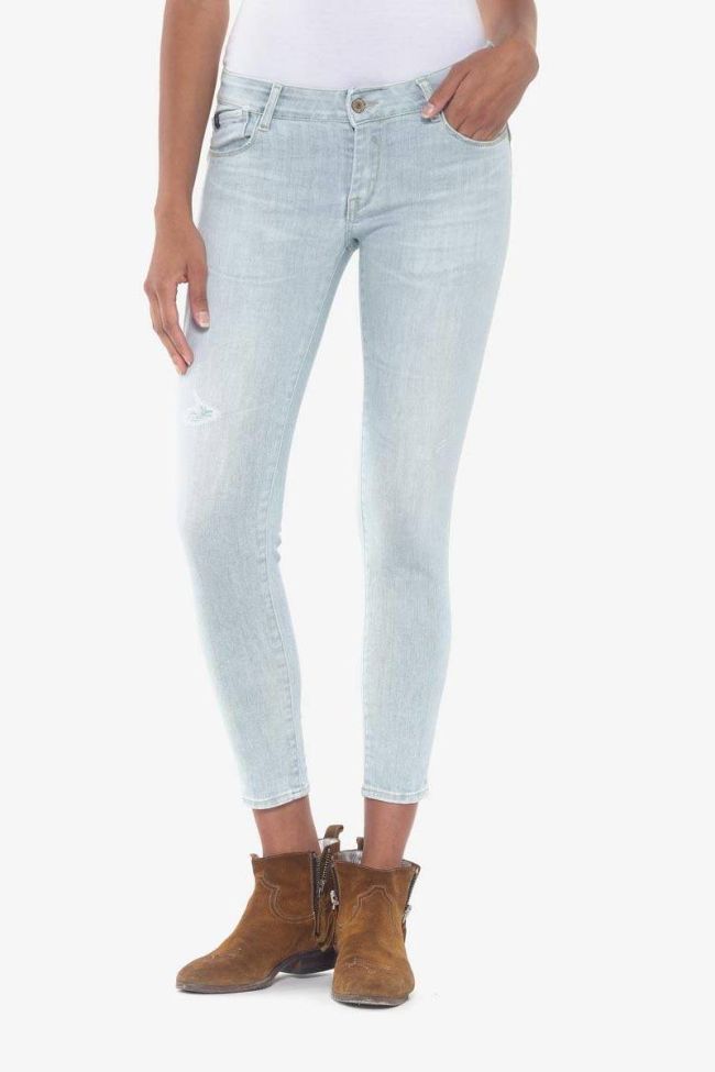 Pulp slim 7/8th destroy jeans blue N°5