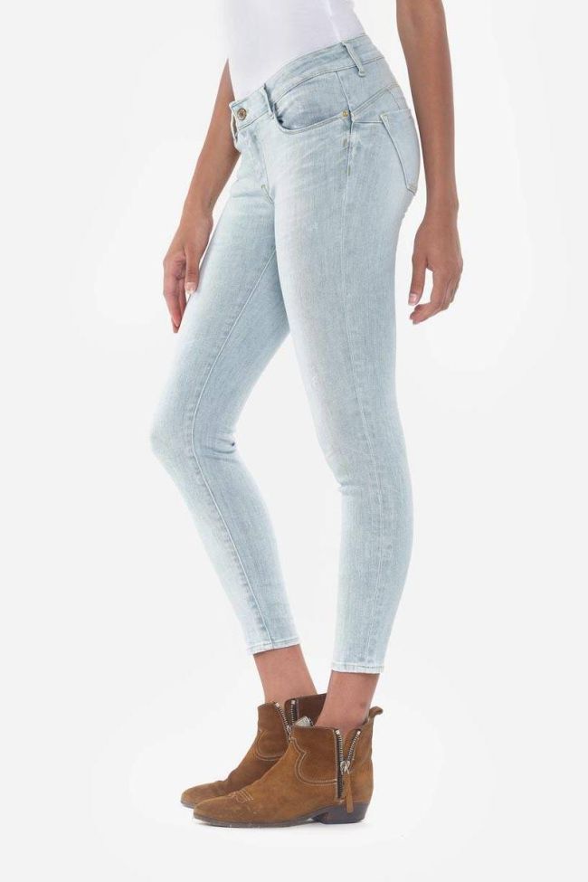 Pulp slim 7/8th destroy jeans blue N°5