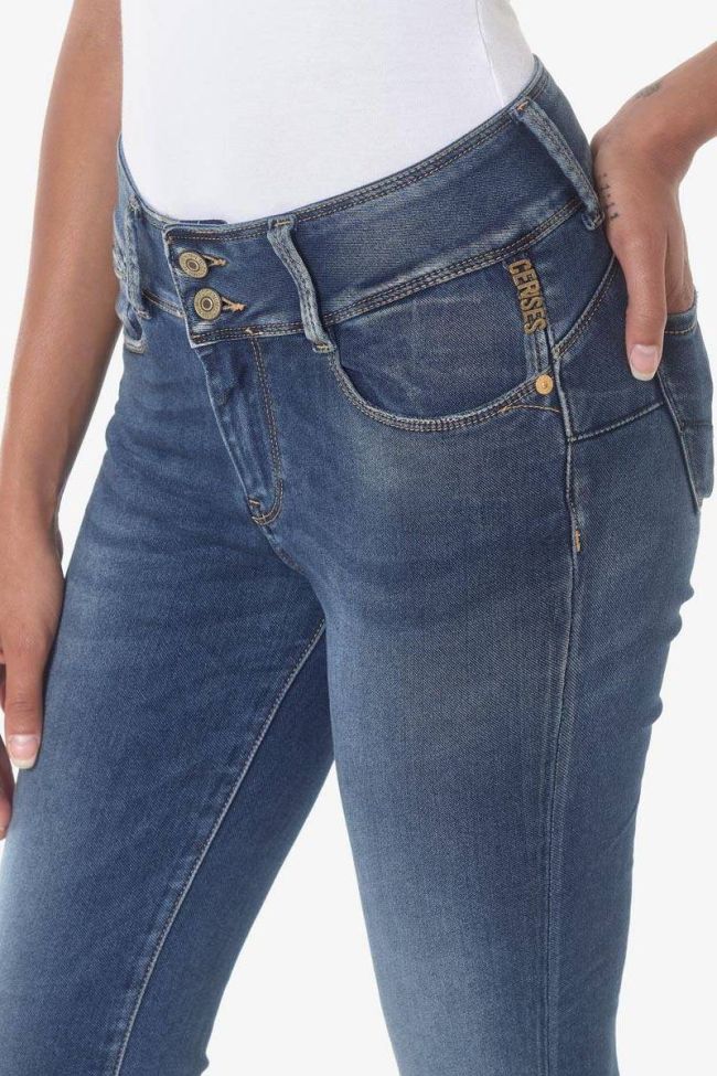 Via ultra pulp slim high waist 7/8th jeans blue N°4