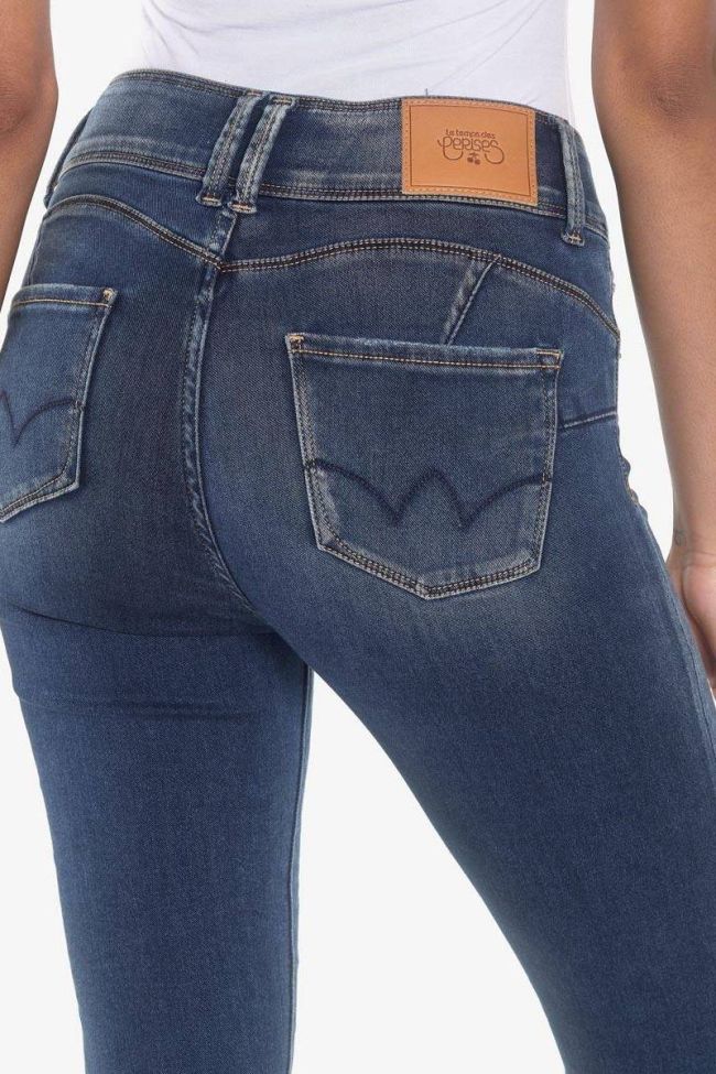 Via ultra pulp slim high waist 7/8th jeans blue N°4