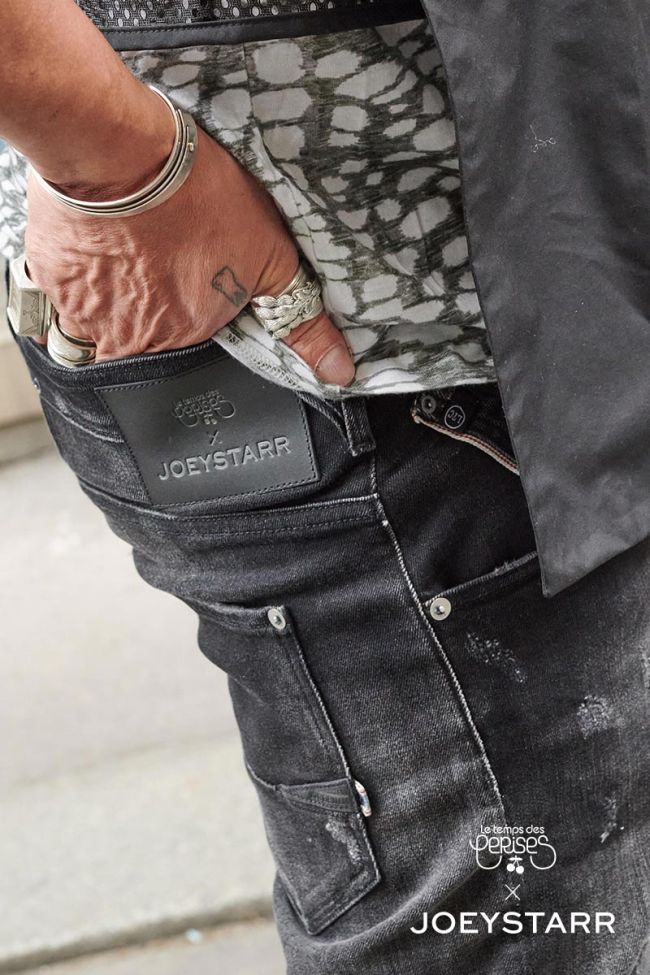 Jagg tapered arched jeans black N°1 by JoeyStarr