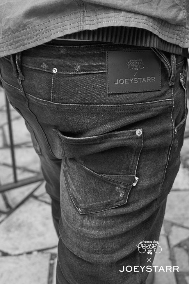 Jagg tapered arched jeans black N°1 by JoeyStarr