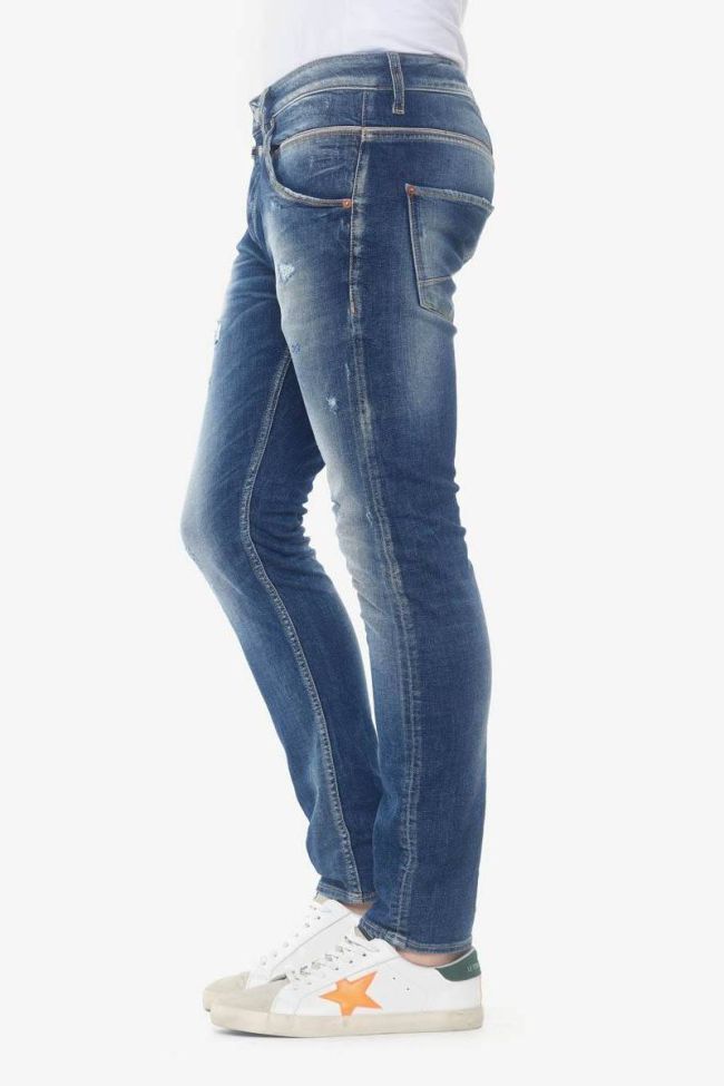 Taniel 900/16 tapered 7/8th jeans destroy blue N°3