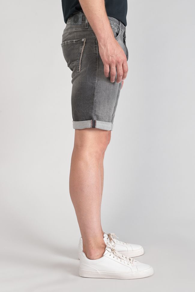 Stonewashed grey Jogg If bermuda shorts