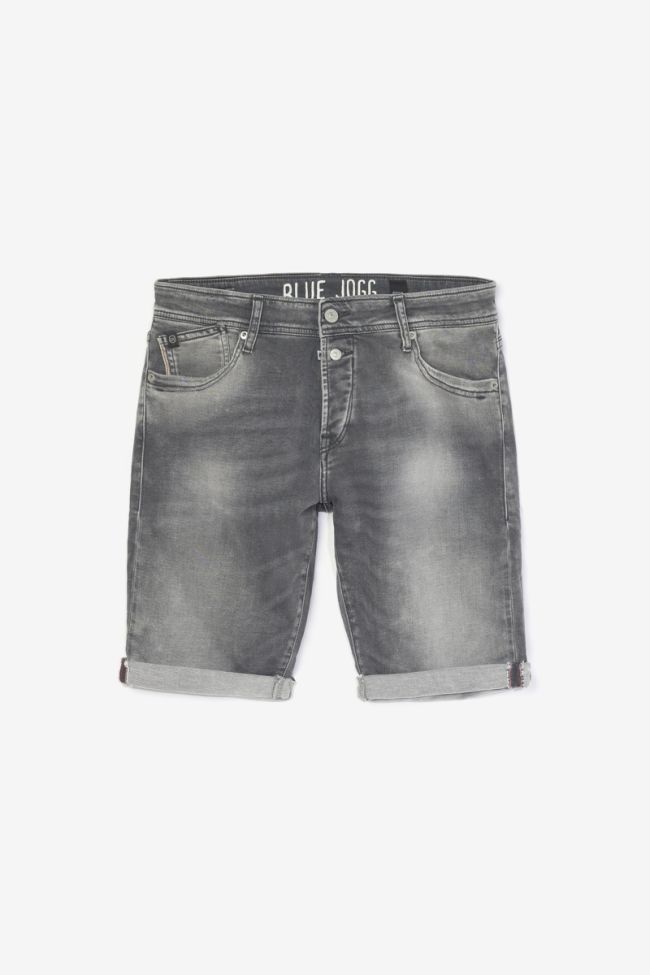 Stonewashed grey Jogg If bermuda shorts