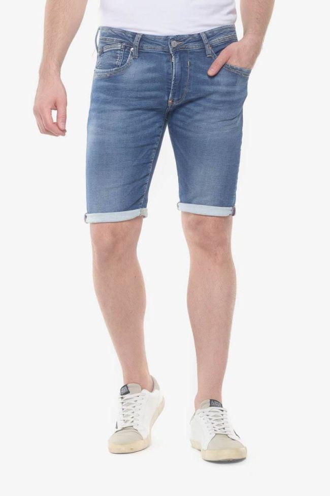 Stonewashed blue Lo Jogg bermuda shorts