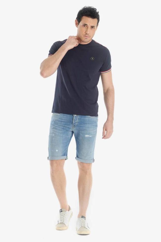 Destroy stonewashed light blue Laredo Jogg bermuda shorts