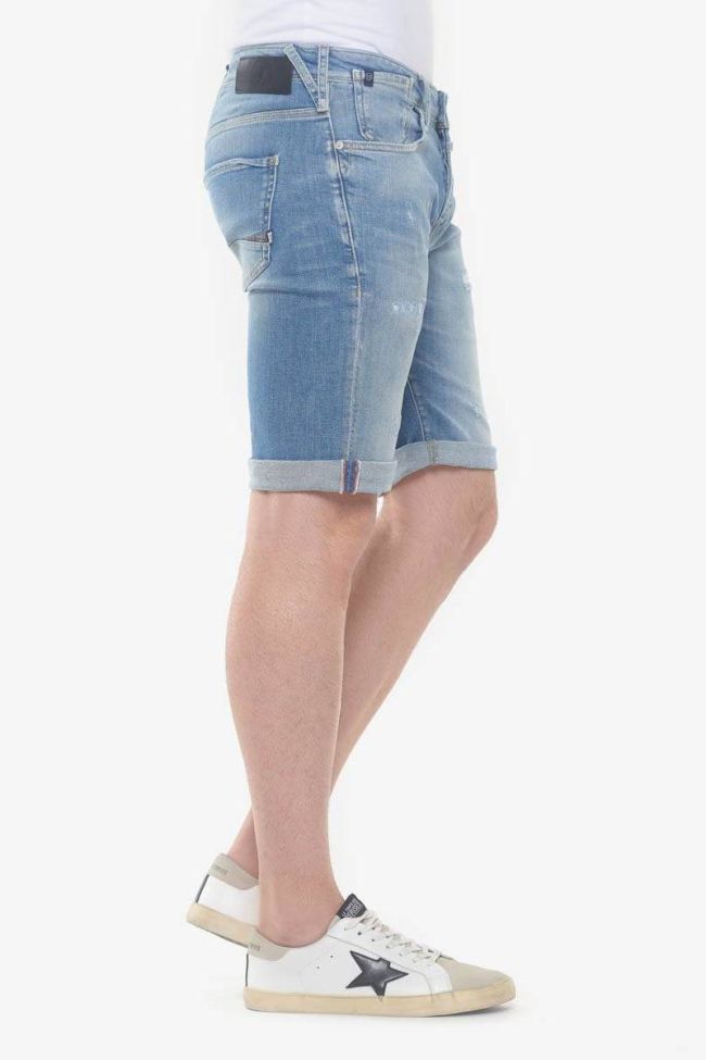 Destroy stonewashed light blue Laredo Jogg bermuda shorts