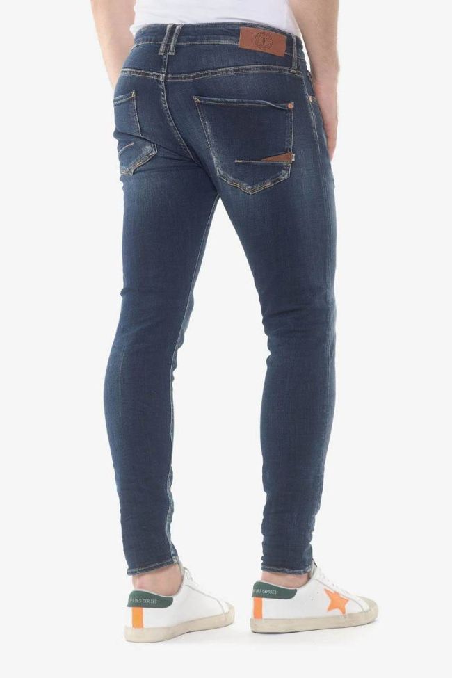 Power skinny 7/8th jeans destroy blue N°1