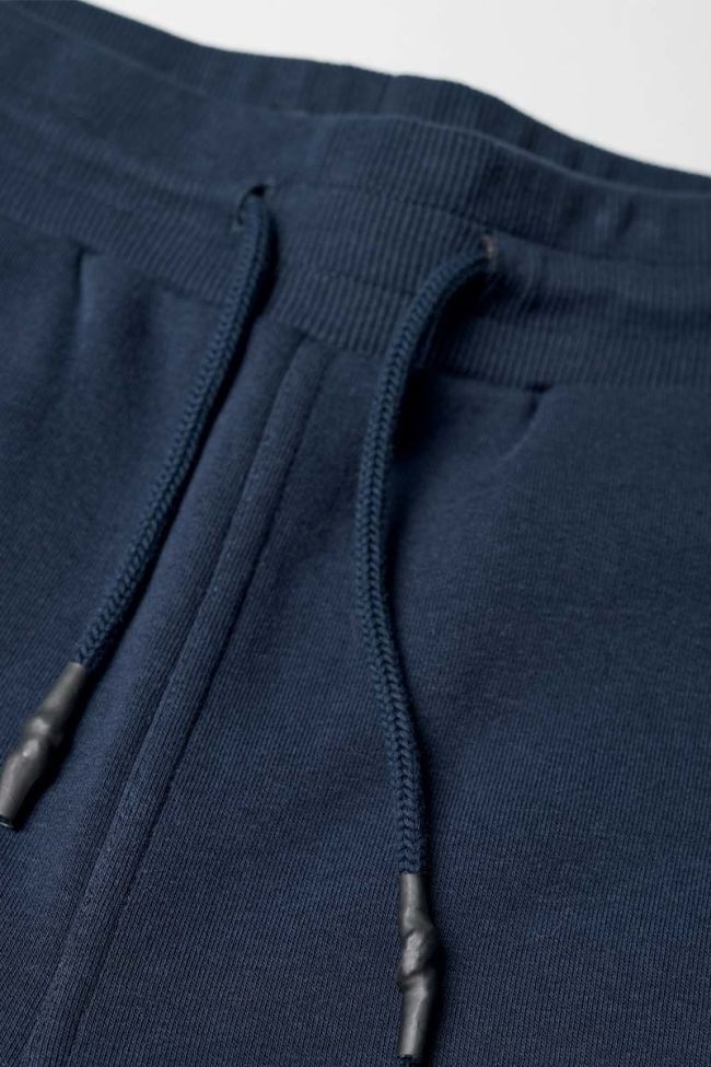 Navy blue Romanbo bermuda shorts