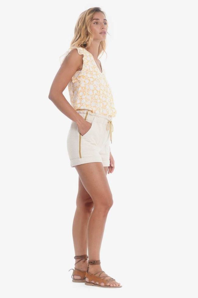 Cream Elda shorts