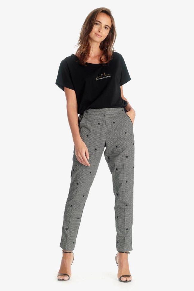 Black Elea trousers